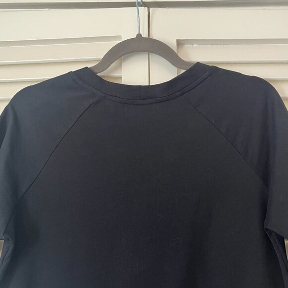 RARE Markus Lupfer dress black sequin silver medium t-shirt - Picture 9 of 10